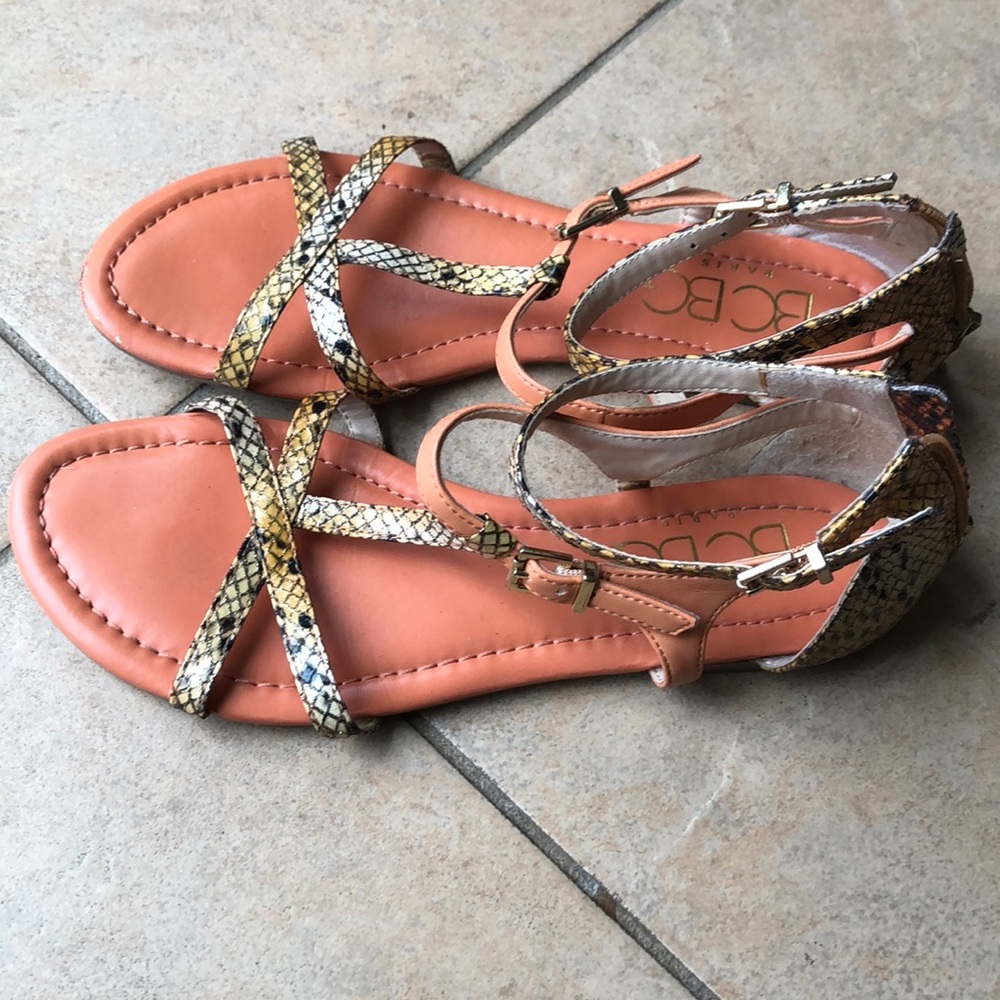 Animal Print Sandals